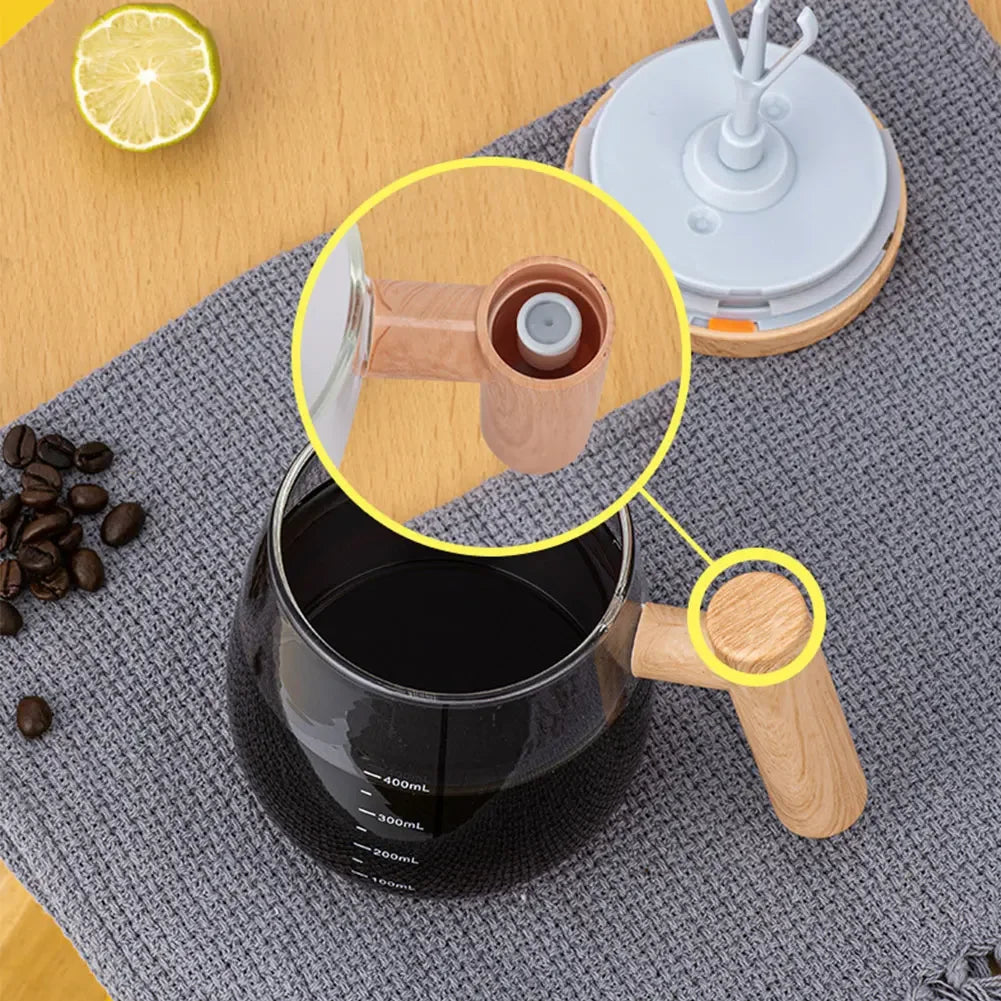 Revolutionary Mini Electric Self-Mixing Coffee Mug - USB Rechargeable, Waterproof, & Perfect for Tea and More! 380ML